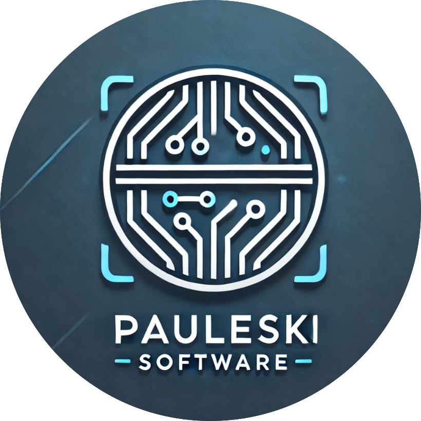 PAULESKI SOFTWARE Dark Logo